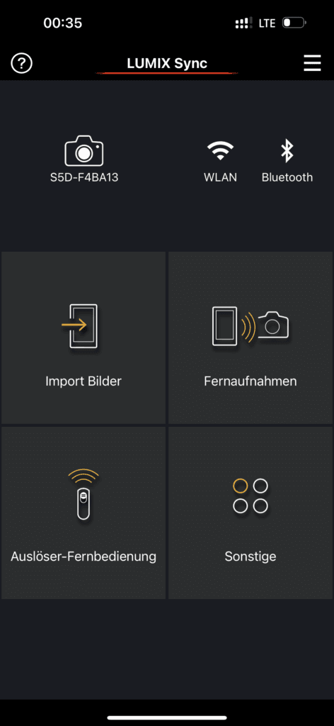 Panasonic Lumix DC-S5D APP