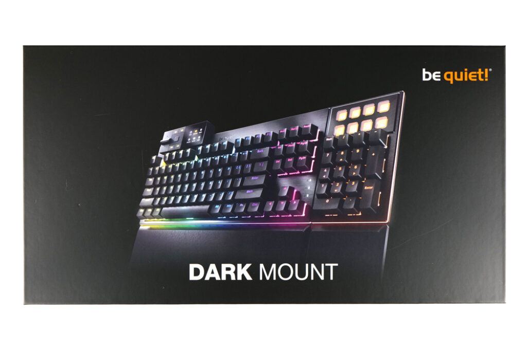 be quiet! Dark Mount Silent Tactile, Gaming-Tastatur Verpackung