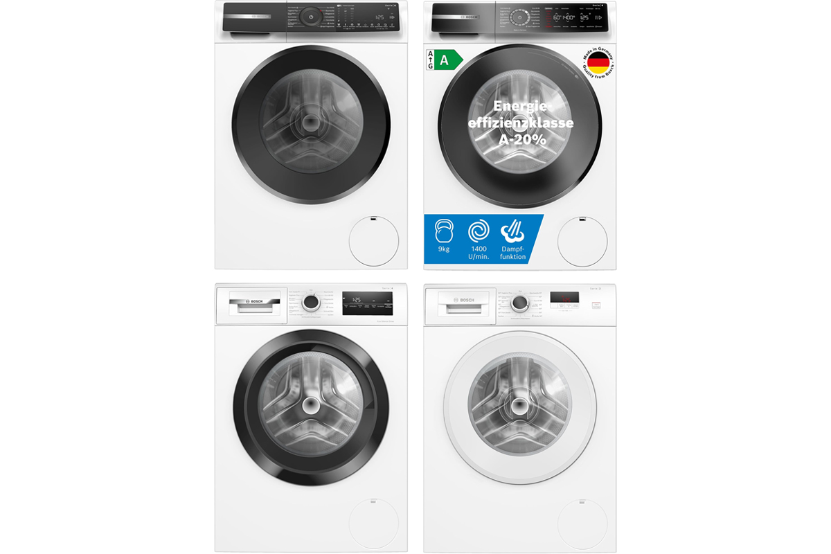 Bosch Waschmaschine Serien 2 4 6 8