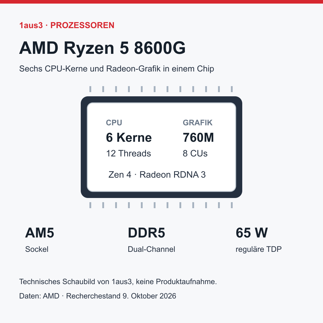 AMD Ryzen 5 8600G